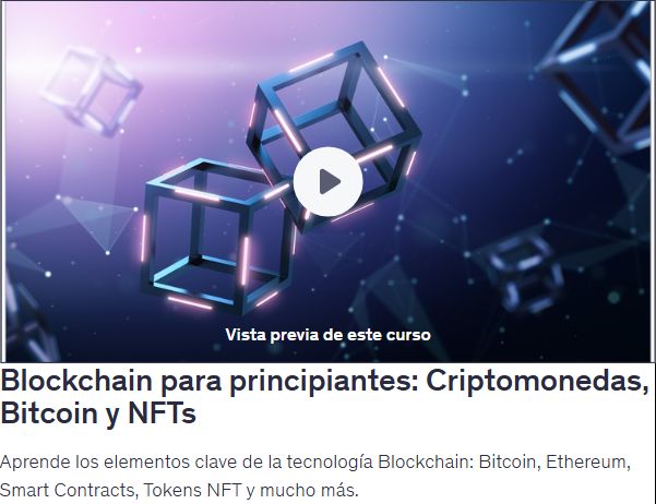Blockchain para principiantes: Criptomonedas, Bitcoin y NFTs