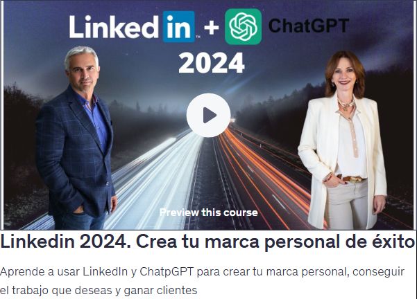 Linkedin 2024. Crea tu marca personal de éxito