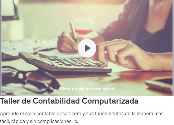 Taller de Contabilidad Computarizada