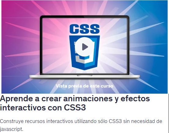 Aprende a crear animaciones y efectos interactivos con CSS3
