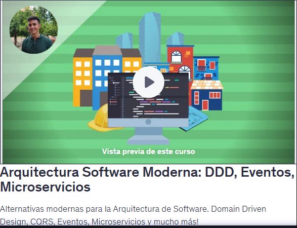 Arquitectura Software Moderna: DDD, Eventos, Microservicios