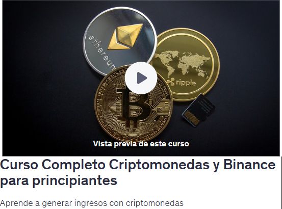 Curso Completo Criptomonedas y Binance para principiantes