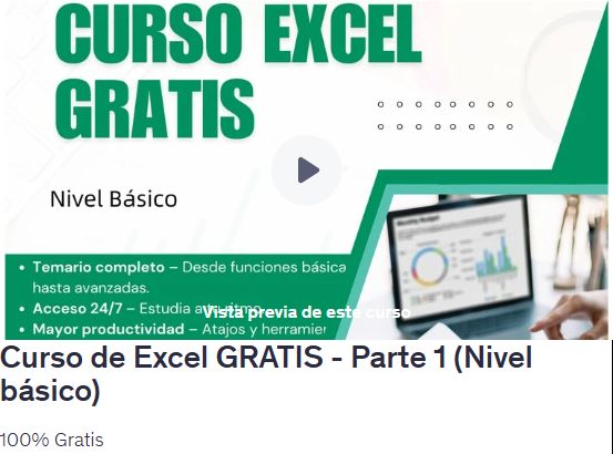 Curso de Excel GRATIS - Parte 1 (Nivel básico)