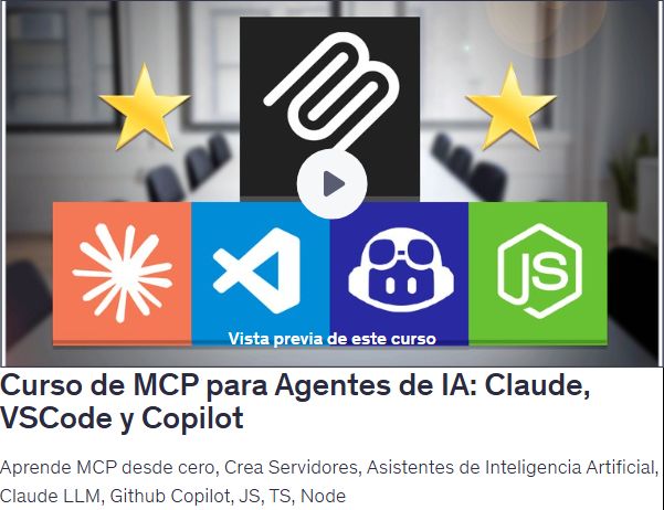 Curso de MCP para Agentes de IA: Claude, VSCode y Copilot