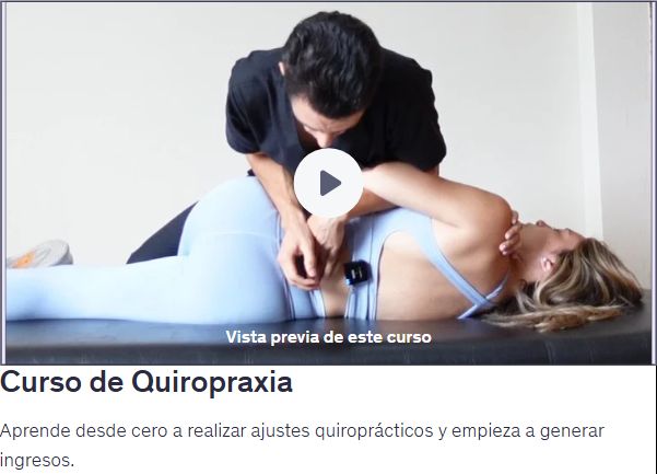 Curso de Quiropraxia