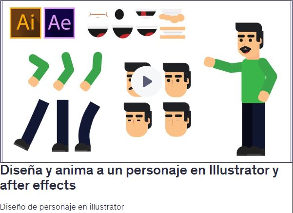 Diseño de personaje en Illustrator