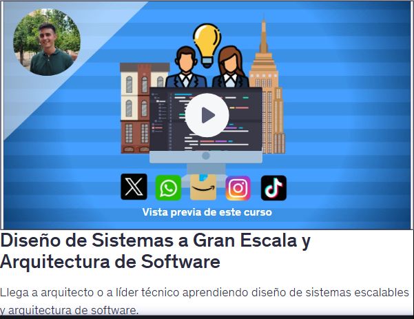 Diseño de Sistemas a Gran Escala y Arquitectura de Software