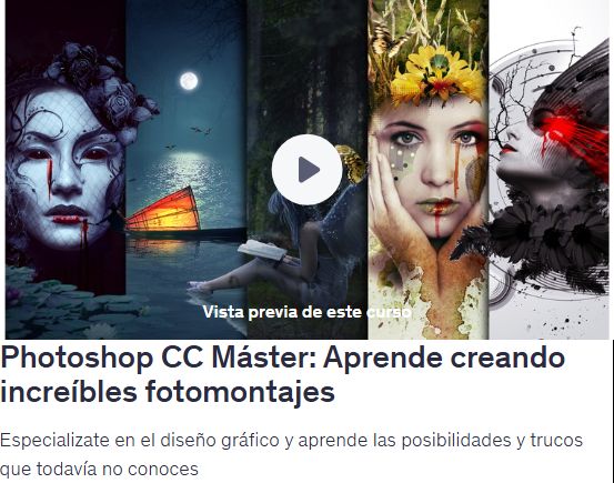 Photoshop CC Máster: Aprende creando increíbles fotomontajes