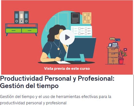 Productividad Personal y Profesional: Gestión del tiempo
