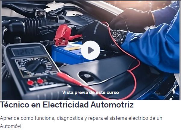 Técnico en Electricidad Automotriz