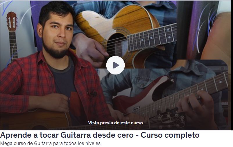 Aprende a tocar Guitarra desde cero - Curso completo