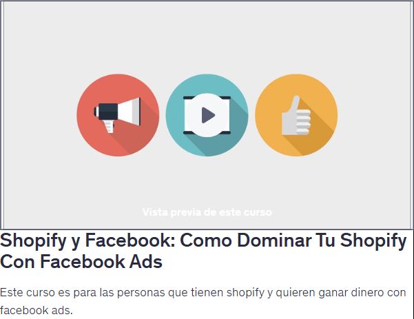 Dominando Shopify con Facebook Ads