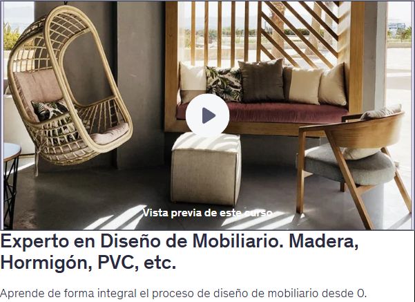 Experto en Diseño de Mobiliario