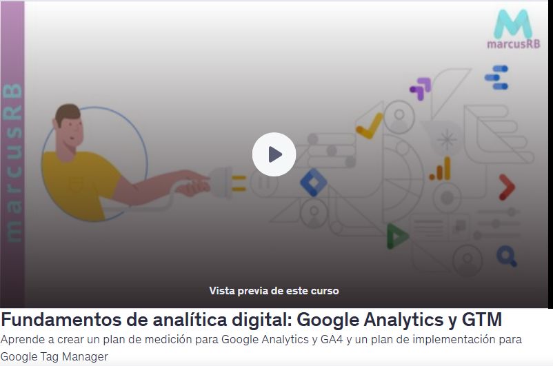 Fundamentos de analítica digital: Google Analytics y GTM