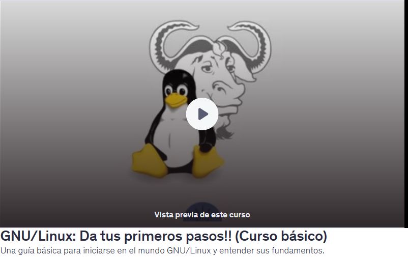 GNU/Linux: Da tus primeros pasos!! (Curso básico)