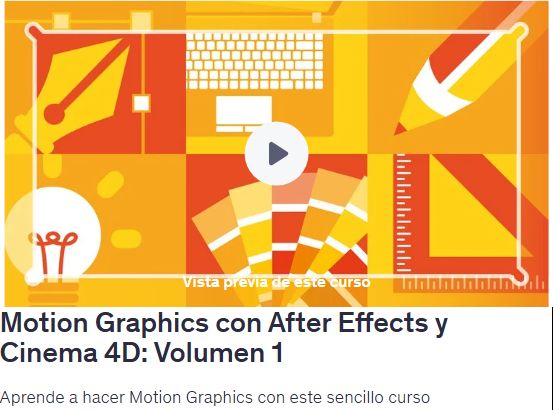 Motion Graphics con After Effects y Cinema 4D: Volumen 1