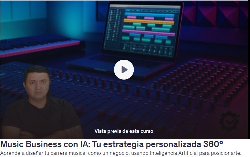 Music Business con IA: Tu estrategia personalizada 360°