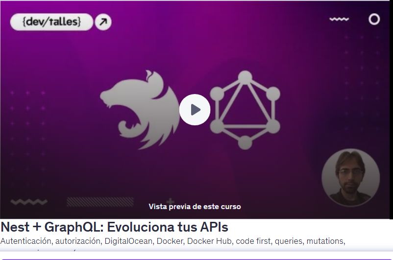Nest + GraphQL: Evoluciona tus APIs