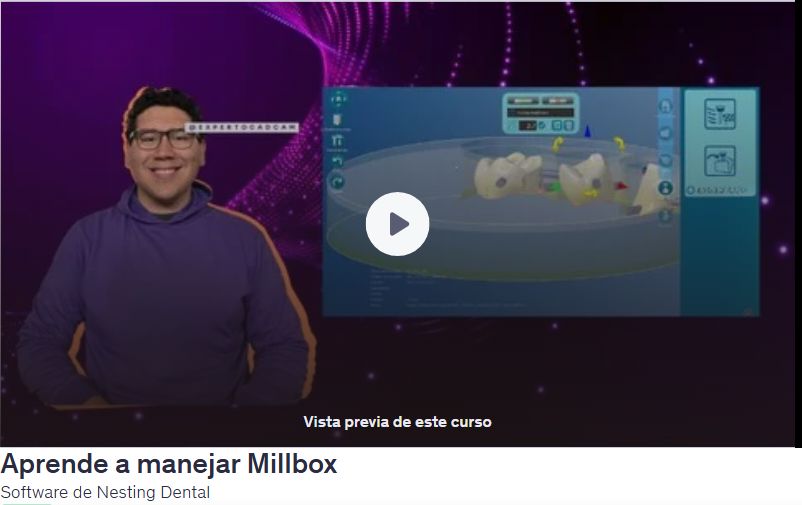 Aprende a manejar MillboxSoftware de Nesting Dental