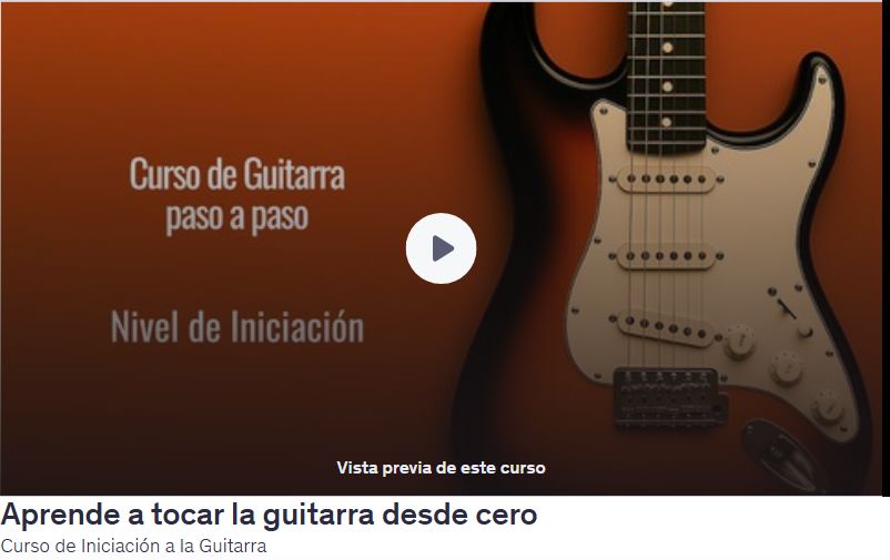 Aprende a tocar la guitarra desde cero