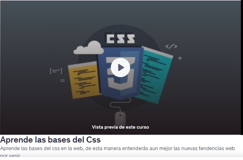 Aprende las bases del Css