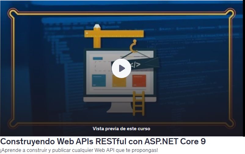 Construyendo Web APIs RESTful con ASP.NET Core 9