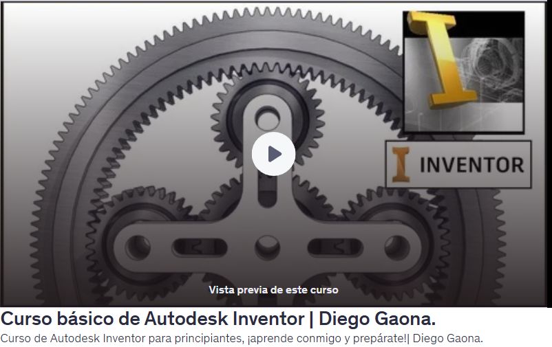 Curso básico de Autodesk Inventor
