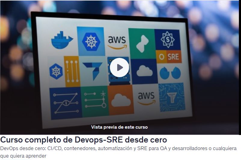 Curso completo de Devops-SRE desde cero