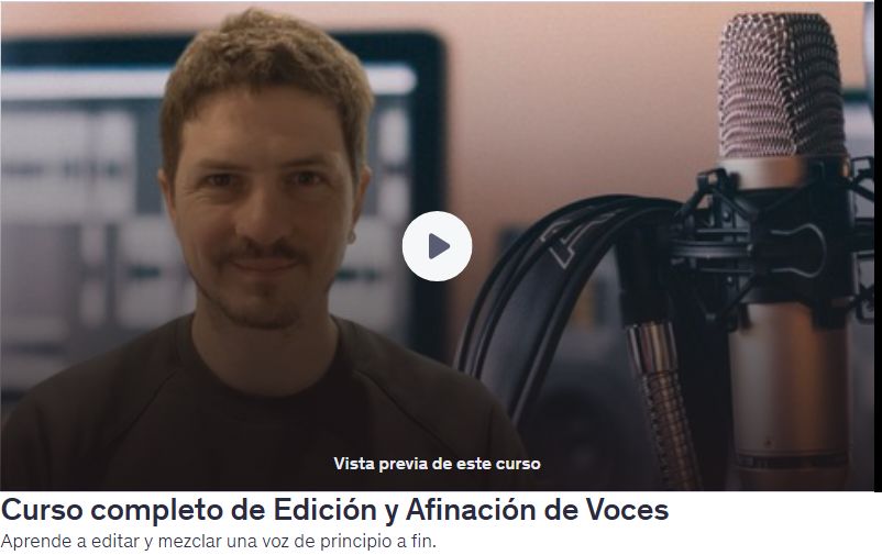 Curso completo de Edición y Afinación de Voces