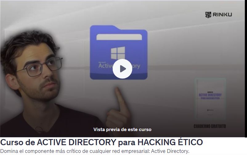 Curso de ACTIVE DIRECTORY para HACKING ÉTICO