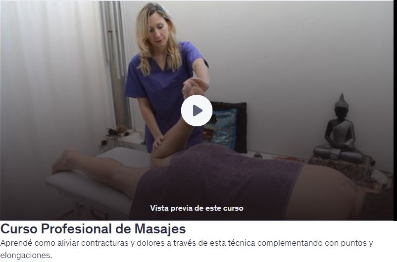 Curso Profesional de Masajes
