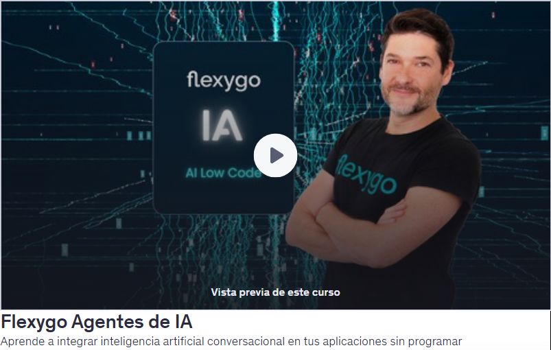 Flexygo Agentes de IA curso en Udemy
