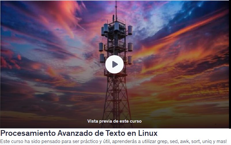 Procesamiento Avanzado de Texto en Linux