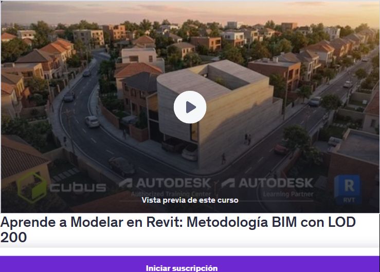 Aprende a Modelar en Revit: Metodología BIM con LOD 200