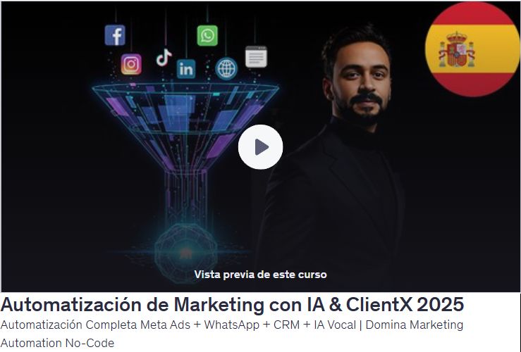 Automatización de Marketing con IA & ClientX 2025