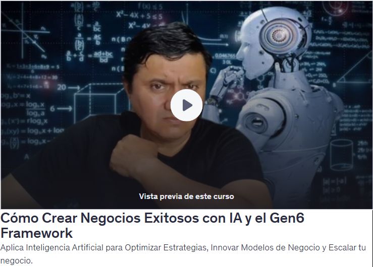 Cómo Crear Negocios Exitosos con IA y el Gen6 Framework