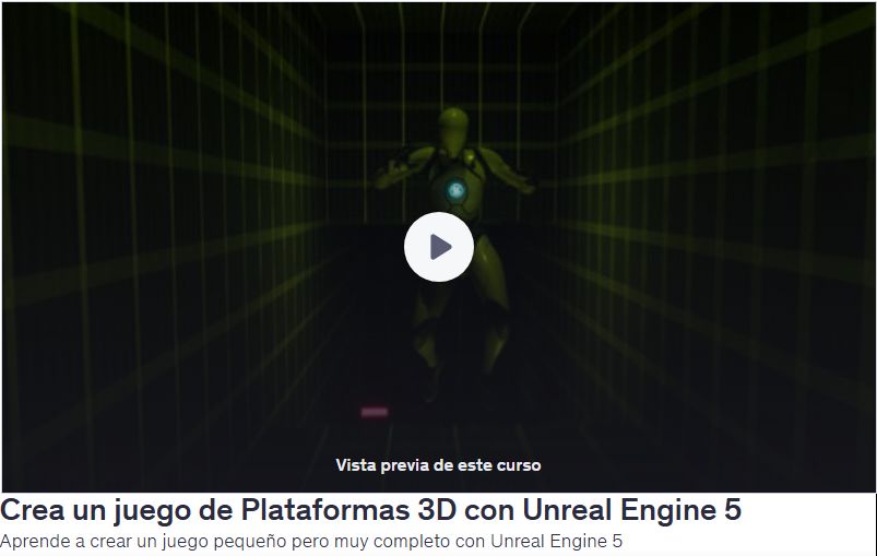 Creación de Juegos de Plataformas 3D con Unreal Engine 5