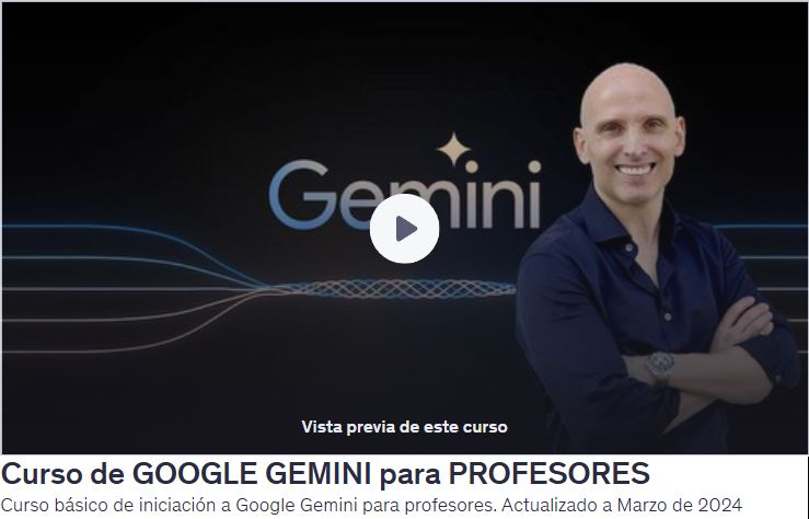 Curso de Google Gemini para Profesores
