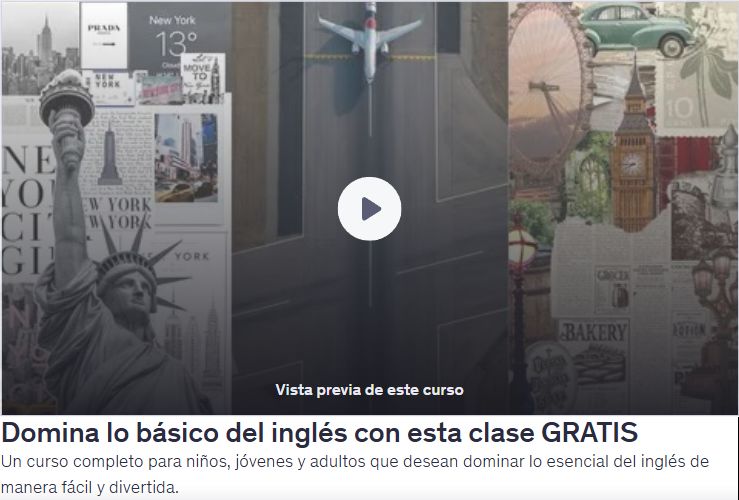 Domina lo básico del inglés con esta clase GRATIS