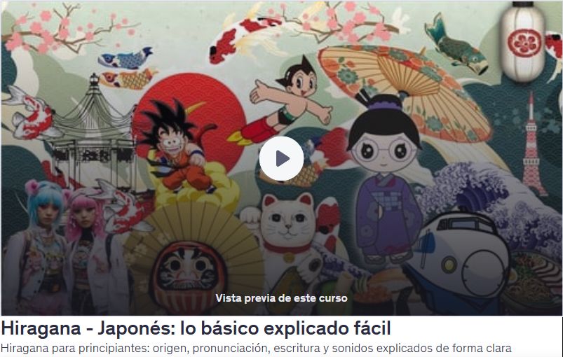 Hiragana - Japonés: lo básico explicado fácil