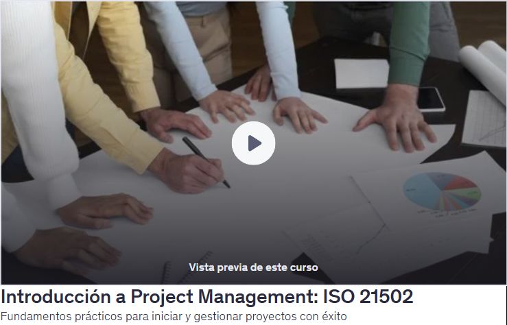 Introducción a Project Management: ISO 21502