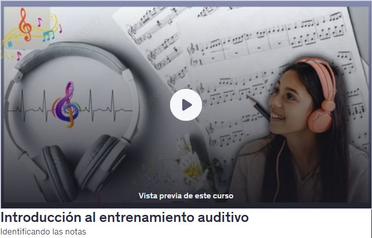 Introducción al entrenamiento auditivoIdentificando las notas