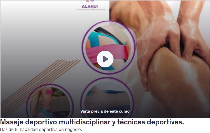 Masaje deportivo multidisciplinar y técnicas deportivas