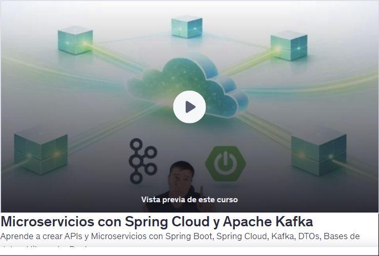 Microservicios con Spring Cloud y Apache Kafka