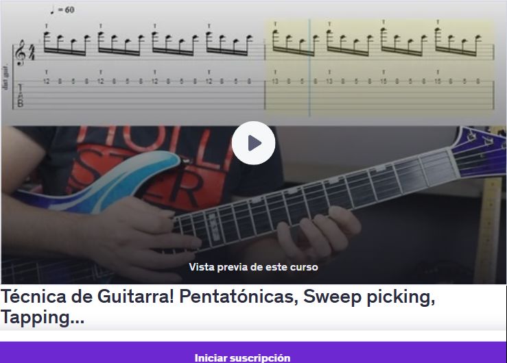 Técnica de Guitarra! Pentatónicas, Sweep picking, Tapping