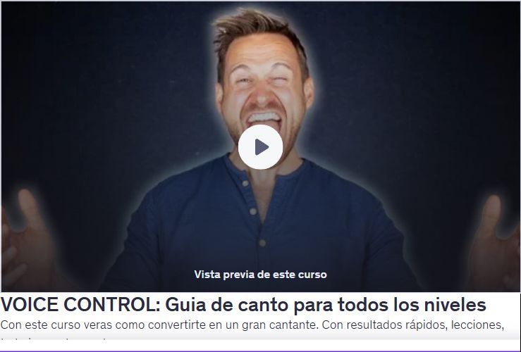 VOICE CONTROL: Guia de canto para todos los niveles