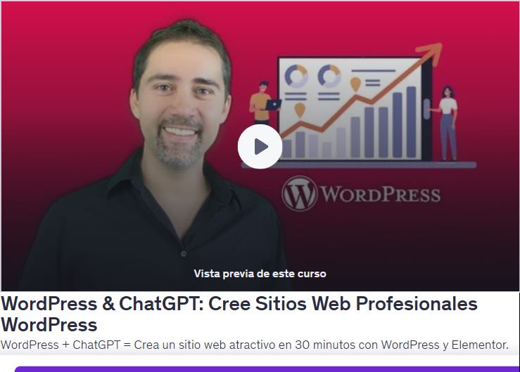 WordPress & ChatGPT: Cree Sitios Web Profesionales