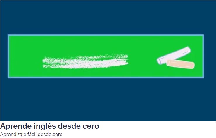 Aprende inglés desde cero