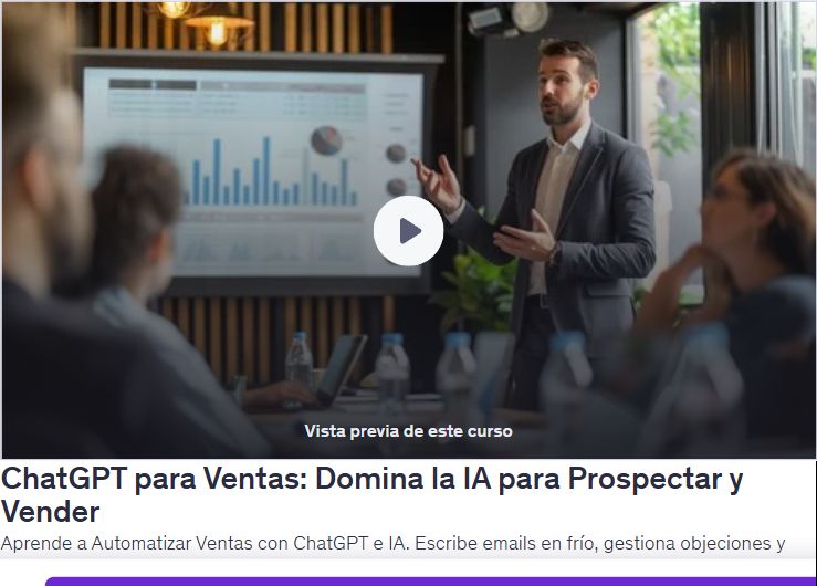 ChatGPT para Ventas: Domina la IA para Prospectar y Vender