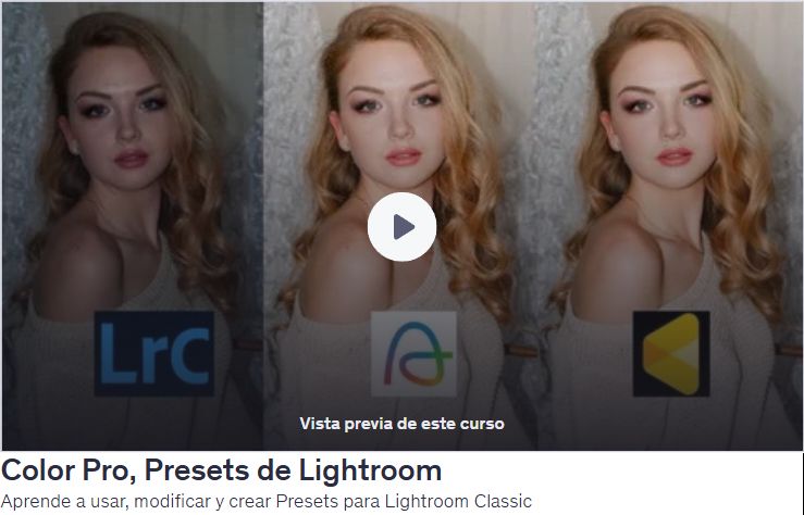Color Pro, Presets de Lightroom
